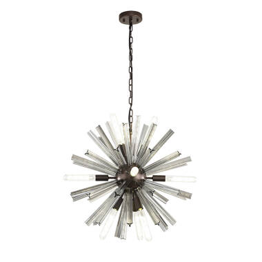Woxsall 600 Glass Chandelier