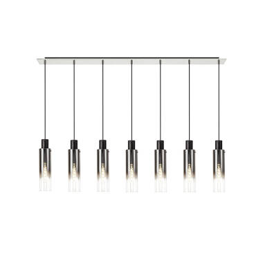 Austin 7 Light Glass Bar Ceiling Pendant
