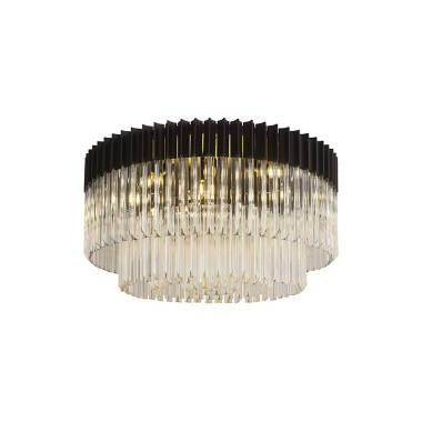 Festival 800 Glass Flush Ceiling Light