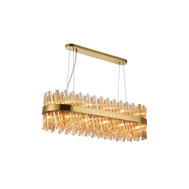 Detroit 1500 Glass Bar Ceiling Pendant Light