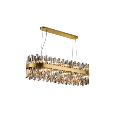 Detroit 1500 Glass Bar Ceiling Pendant Light
