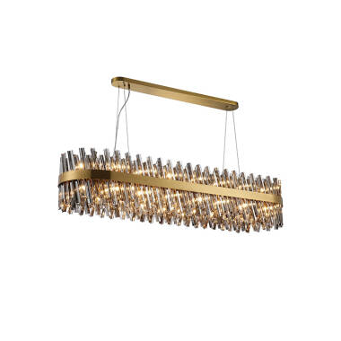 Detroit 1500 Glass Bar Ceiling Pendant Light