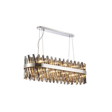 Detroit 1500 Glass Bar Ceiling Pendant Light
