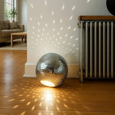 Edit Dance Floor Disco Mirror Ball Ceiling Pendant Light With Plug