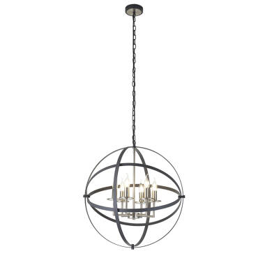 Vesta 6 Arm Ceiling Pendant Light