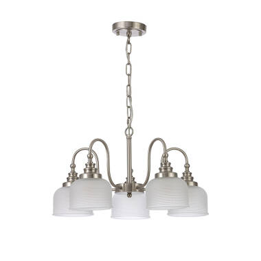 Magnolia 5 Arm Ceiling Pendant Light