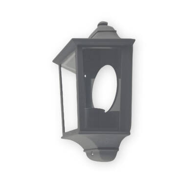 Edit Coastal Riviera Half Lantern Outdoor Wall Light