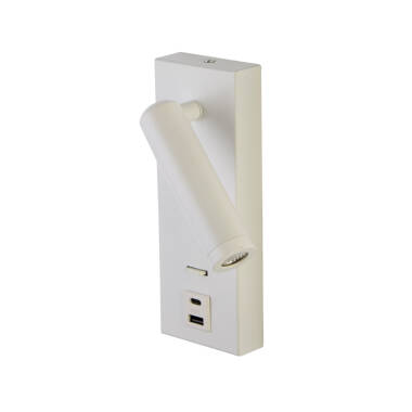 Envirolight Wren LED Reading Light with USB Port
