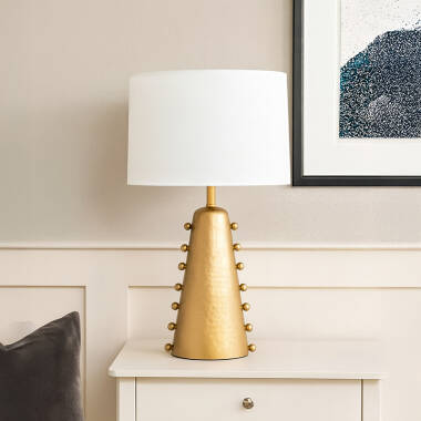Khudi & Khora Saffron Table Lamp