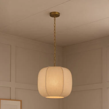 Khudi & Khora Reed Ceiling Pendant Light