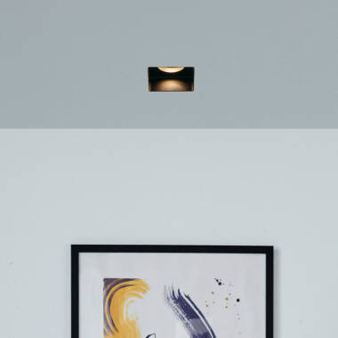 Envirolight Square Plaster-In Trimless Fire Rated Fixed Downlight