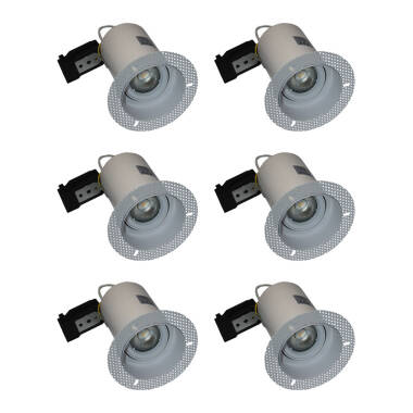 Envirolight Plaster-In Fire-Rated IP65 Fixed Downlight