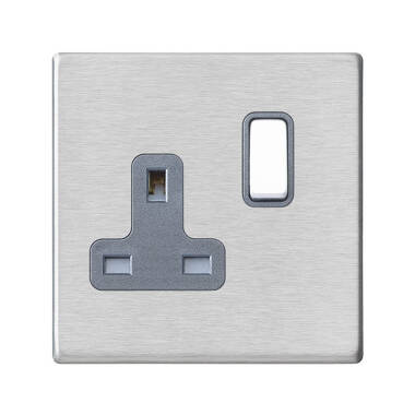 Edit Hartland Screwless UK Socket