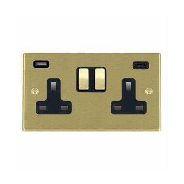 Edit Hartland UK Socket with USB A+C Charging Ports