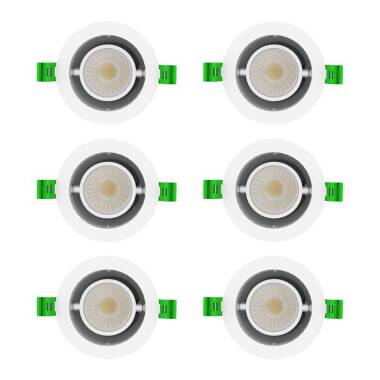 Envirolight Versatile 8W CCT Dimmable LED IP65 Adjustable Downlight