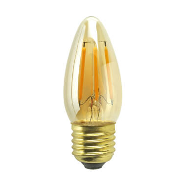 Bell 3.3W 365lm Dimmable Vintage Amber Candle Bulb - Screw Cap