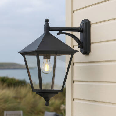 Image of Norlys Turin Grande Outdoor Hanging Lantern Wall Light