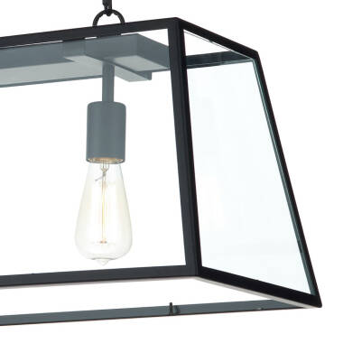 Image of Dar Academy 3 Light Bar Ceiling Pendant
