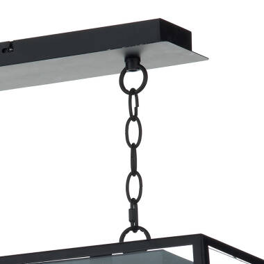 Image of Dar Academy 3 Light Bar Ceiling Pendant