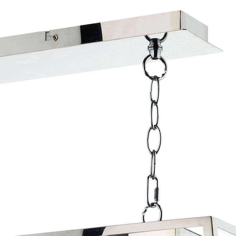 Image of Dar Academy 3 Light Bar Ceiling Pendant