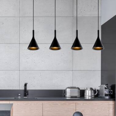 Image of Lucide Gipsy 4 Light Bar Ceiling Pendant