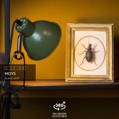 Image of Lucide Moys Clamp Desk Light
