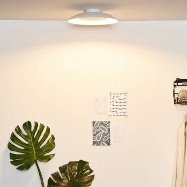 Image of Lucide Foskal Large LED Flush Ceiling Light