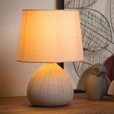 Image of Lucide Ramzi Ceramic Table Lamp