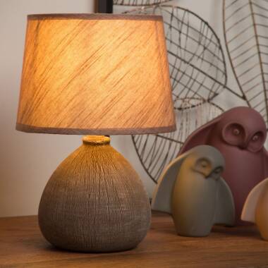 Image of Lucide Ramzi Ceramic Table Lamp