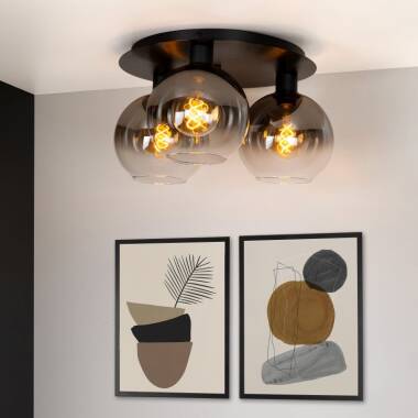 Image of Lucide Marius Flush Ceiling Light