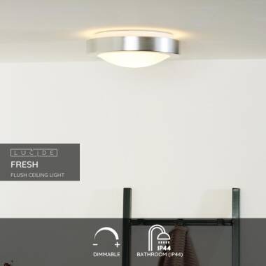 Image of Lucide Fresh 27cm Flush Ceiling Light
