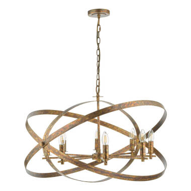 Image of Dar Nitya 8 Light Pendant Light