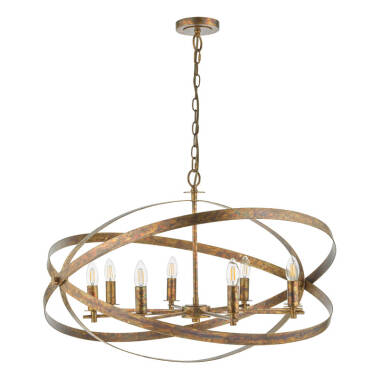 Image of Dar Nitya 8 Light Pendant Light