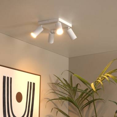 Image of Lucide Clubs 4 Light Spotlight Plate