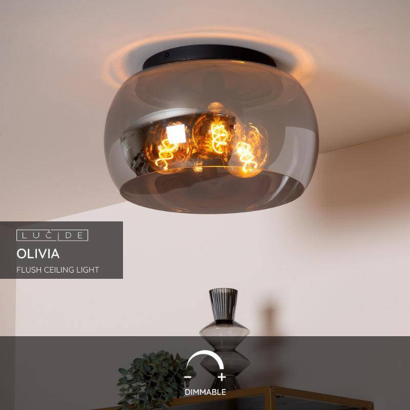 Image of Lucide Olivia Flush Light