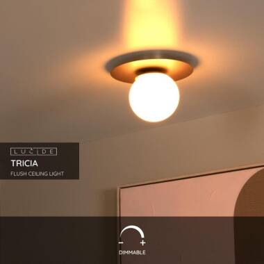 Image of Lucide Tricia Flush Light