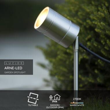 Image of Lucide Arne LED Garden Spotlight