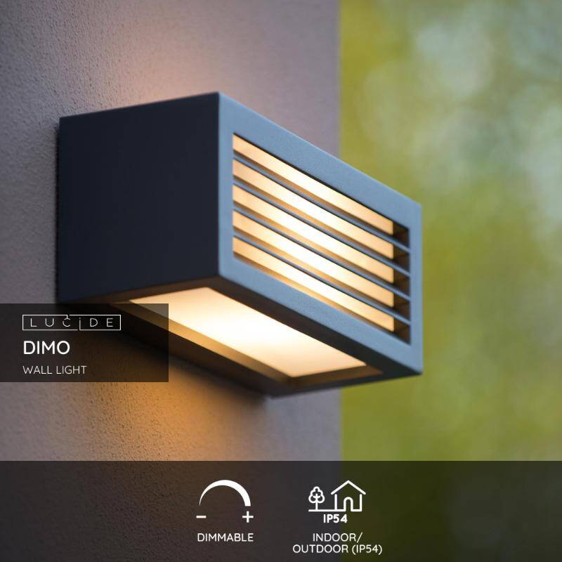 Image of Lucide Dimo Outdoor Up & Down Wall Light