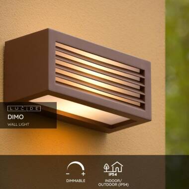 Image of Lucide Dimo Outdoor Up & Down Wall Light