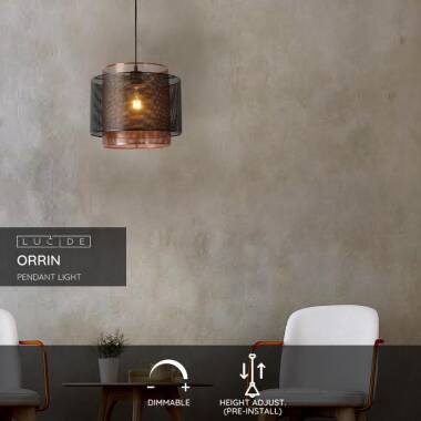 Image of Lucide Orrin Ceiling Pendant Light