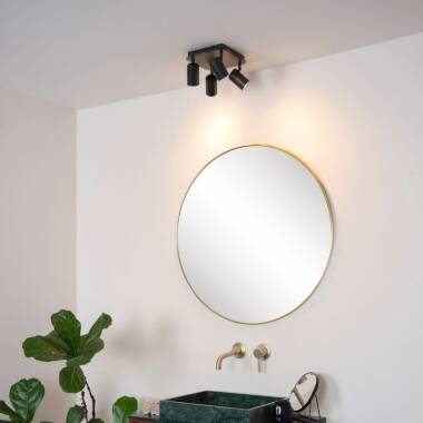 Image of Lucide Lennert 4 Light LED Spotlight Plate