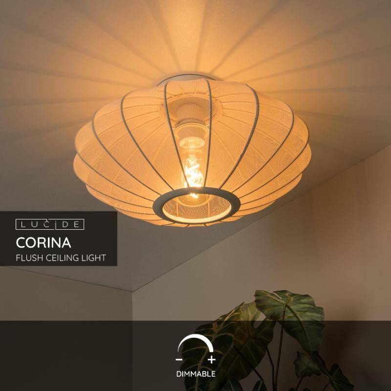 Image of Lucide Corina Flush Ceiling Light