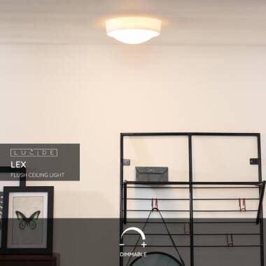 Image of Lucide Lex Flush Ceiling Light