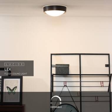 Image of Lucide Lex Flush Ceiling Light