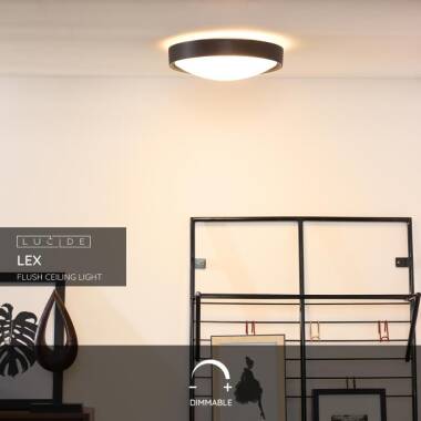 Image of Lucide Lex Flush Ceiling Light