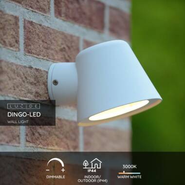 Image of Lucide Dingo LED Outdoor Wall Light