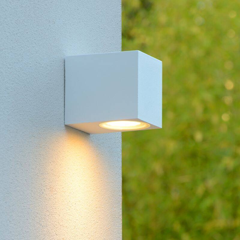Image of Lucide Zora Square LED Outdoor Wall Light