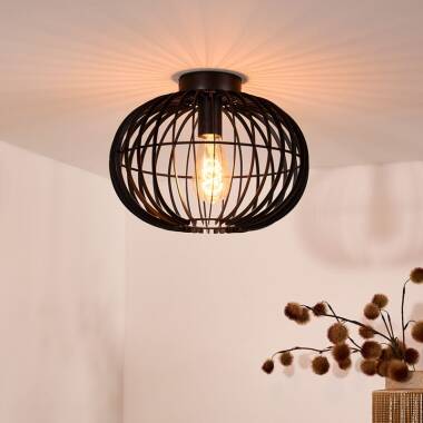 Image of Lucide Reda Flush Ceiling Light