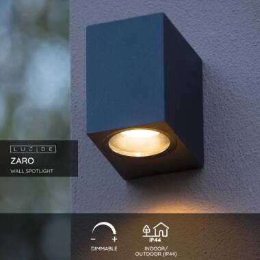 Image of Lucide Zaro Outdoor Wall Light