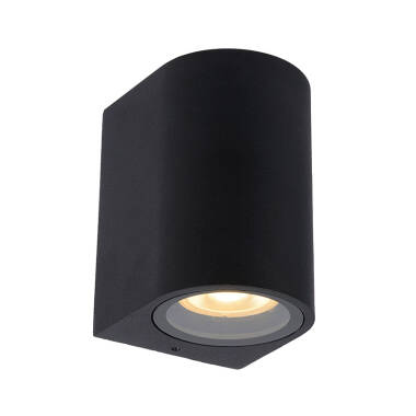 Image of Lucide Zaro Curved Outdoor Wall Light